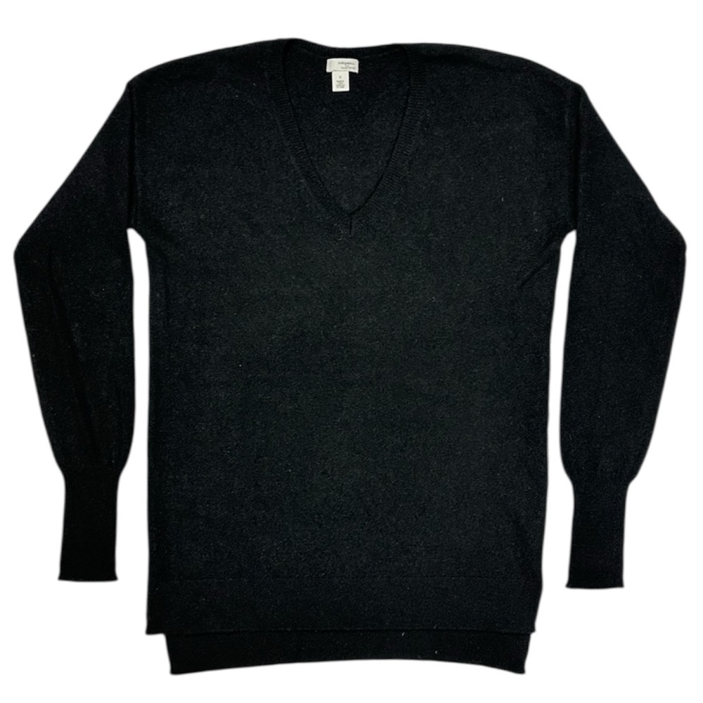 Halogen 100% Cashmere V-Neck Sparkle Jumper - Women's Size S